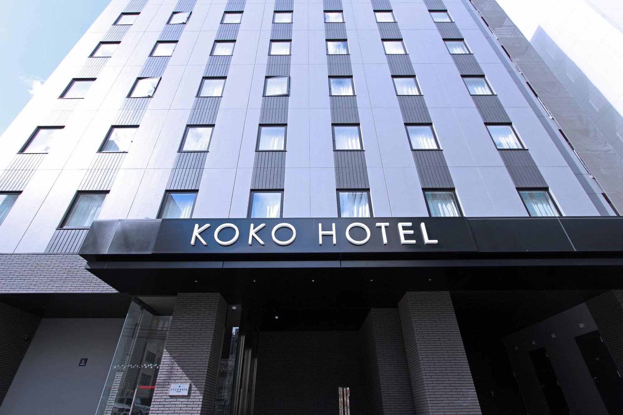 Koko Hotel Sapporo Odori Bagian luar foto